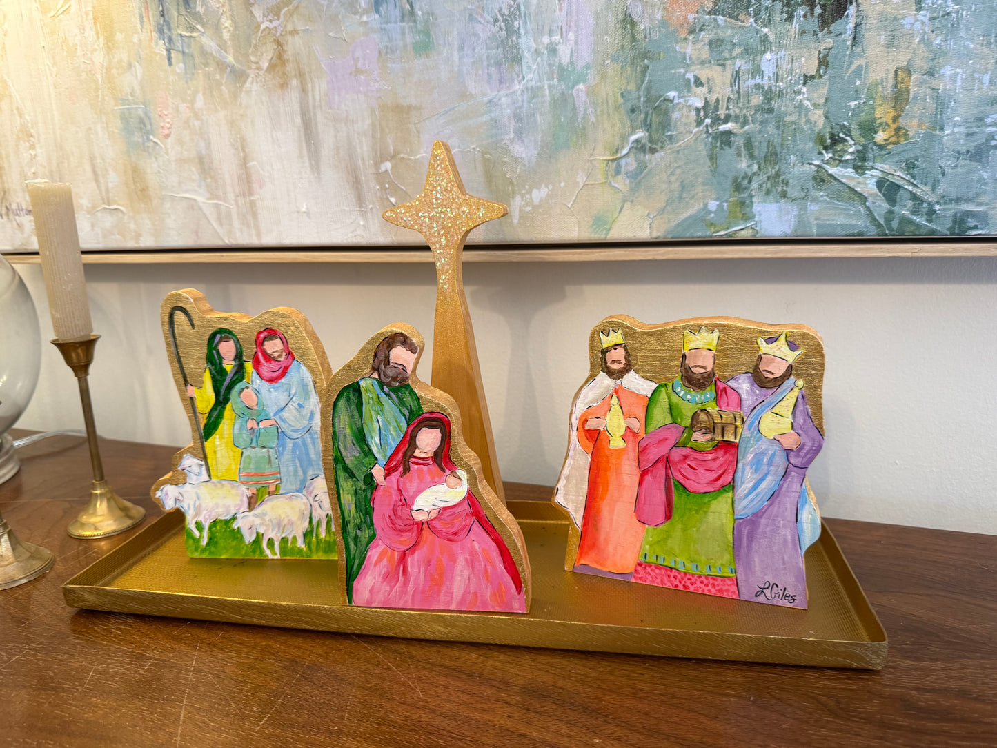 2025 Handpainted Nativity Set Balance