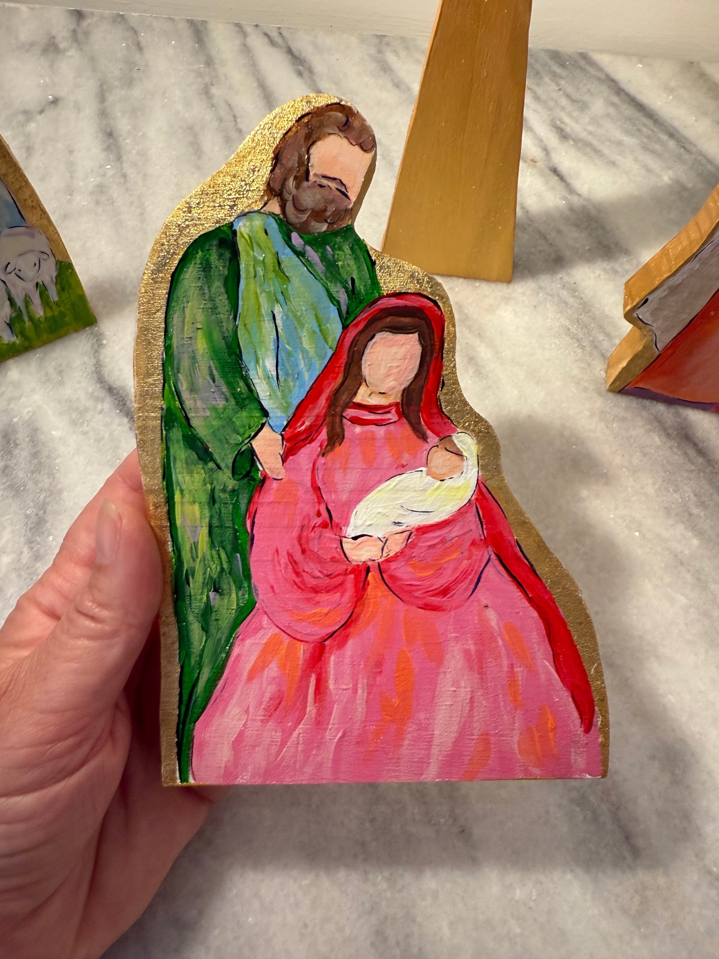 2025 HAND PAINTED Nativity Set Pre-Order ($100 DEPOSIT ONLY) $199 total.