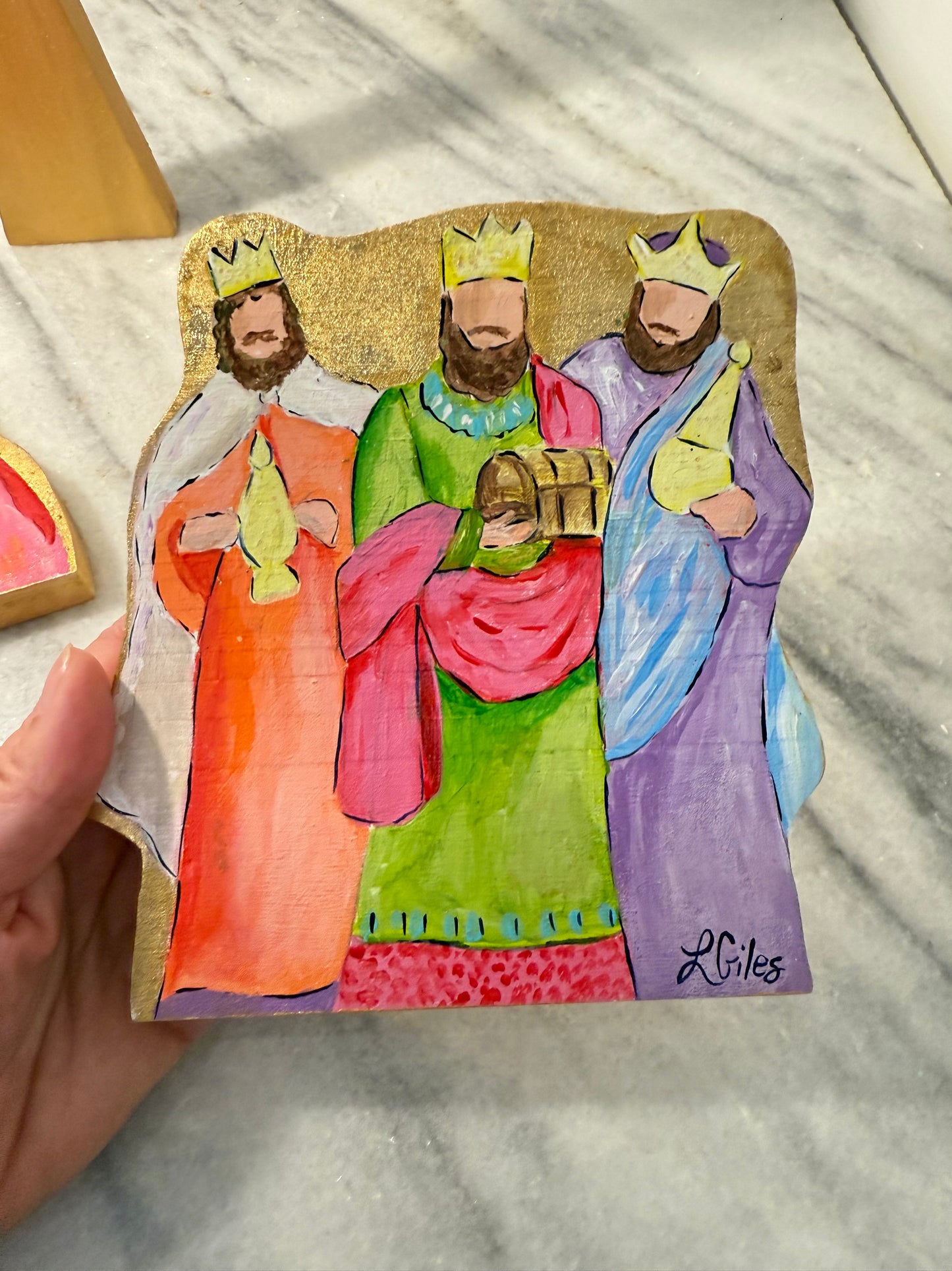 2025 HAND PAINTED Nativity Set Pre-Order ($100 DEPOSIT ONLY) $199 total.