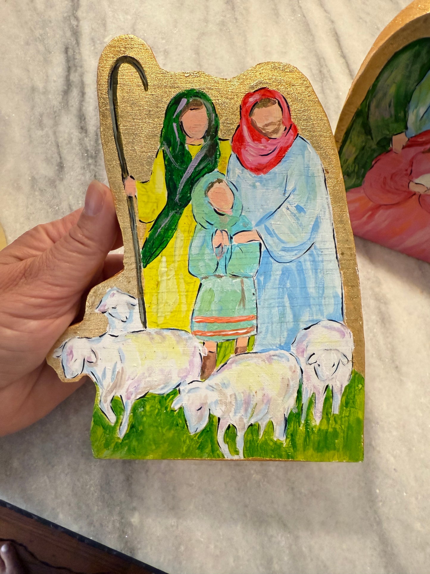2025 HAND PAINTED Nativity Set Pre-Order ($100 DEPOSIT ONLY) $199 total.