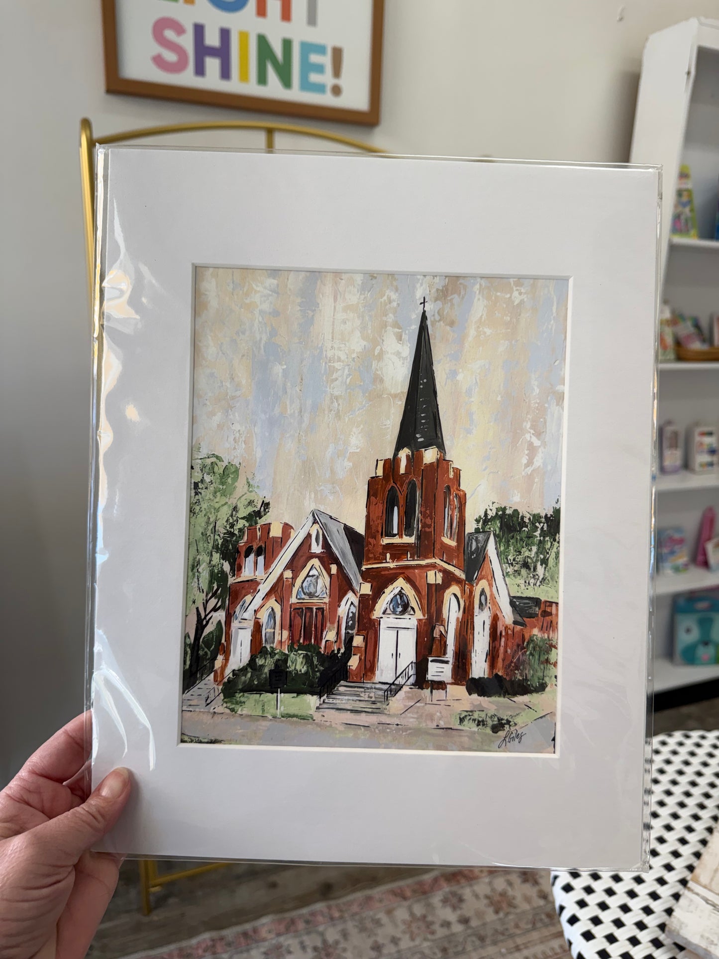 First United Methodist Church Print