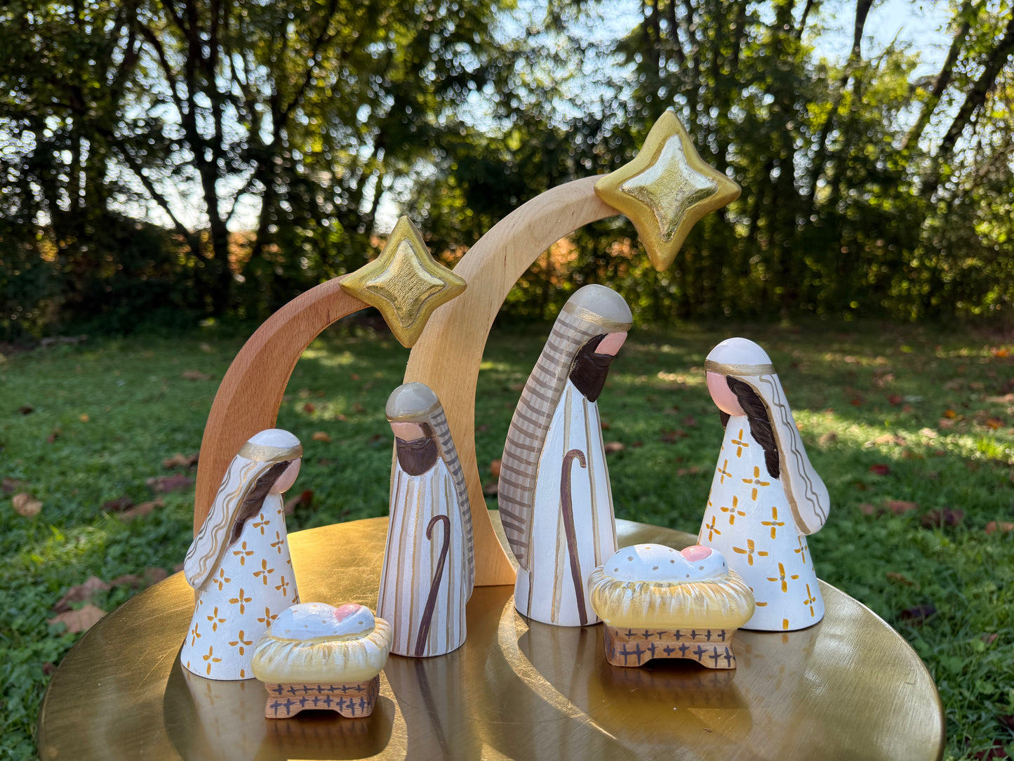 SMALL 2026 Hand Painted Nativity Set Pre-Order (11/15-12/4)