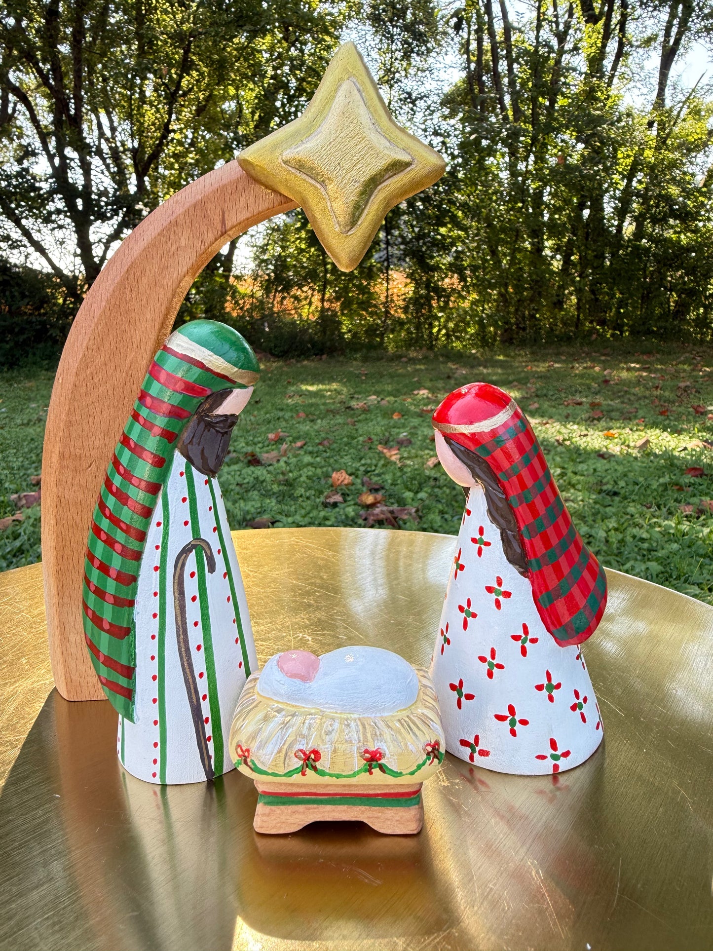 LARGE - 2026 Hand Painted Nativity Set Pre-Order(11/15-12/4)