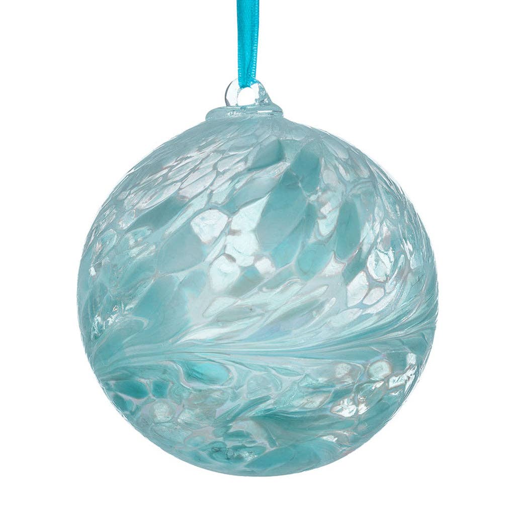 Sienna Glass - 10cm Friendship Ball - Unlabelled: Diamond