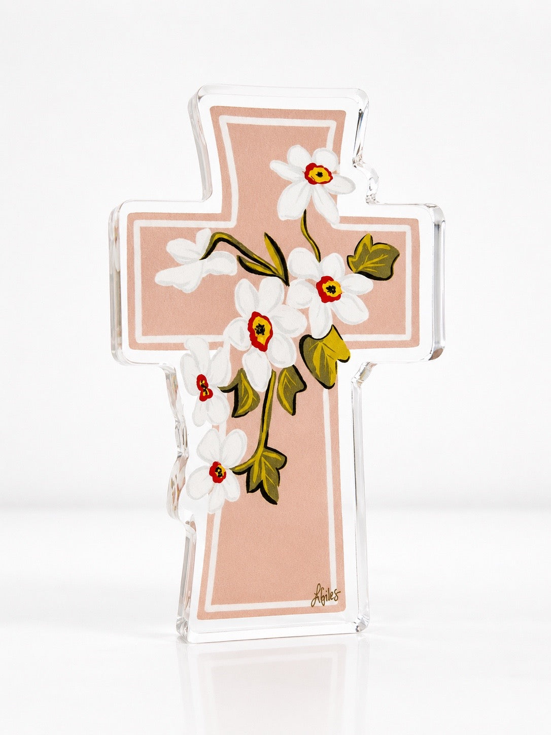 Cross Acrylic Block