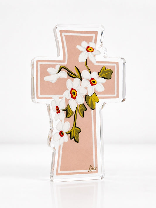 Cross Acrylic Block