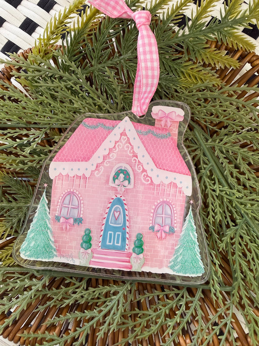 Gingerbread Ornament Acrylic 4"