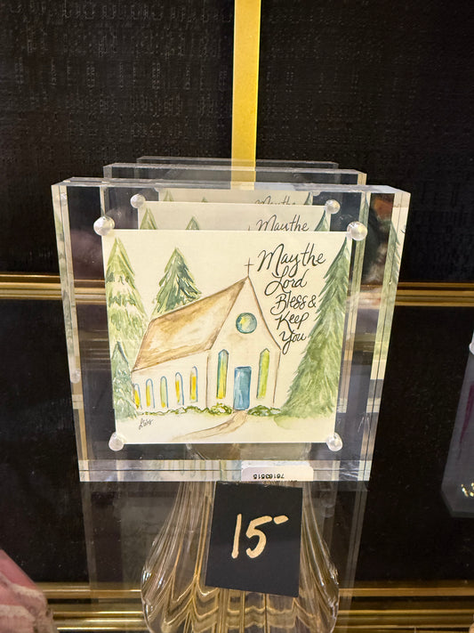 Church Acrylic block