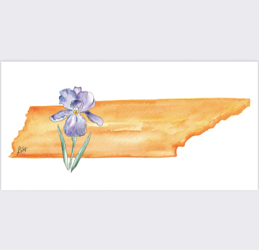 Tennessee Acrylic Ornament (Pre-Order for Mid November)