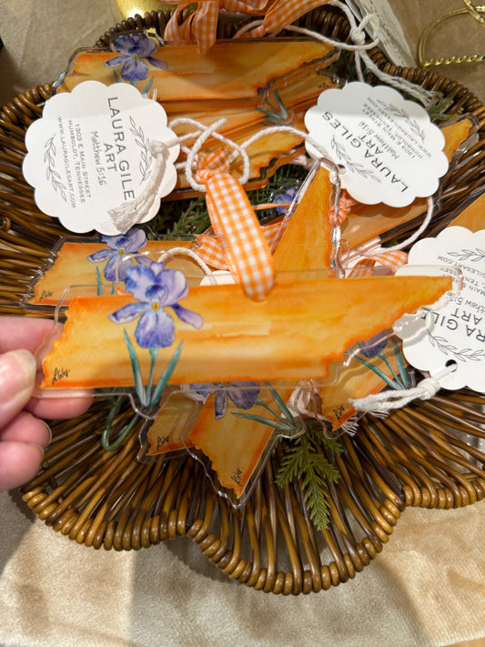 Tennessee Acrylic Ornament