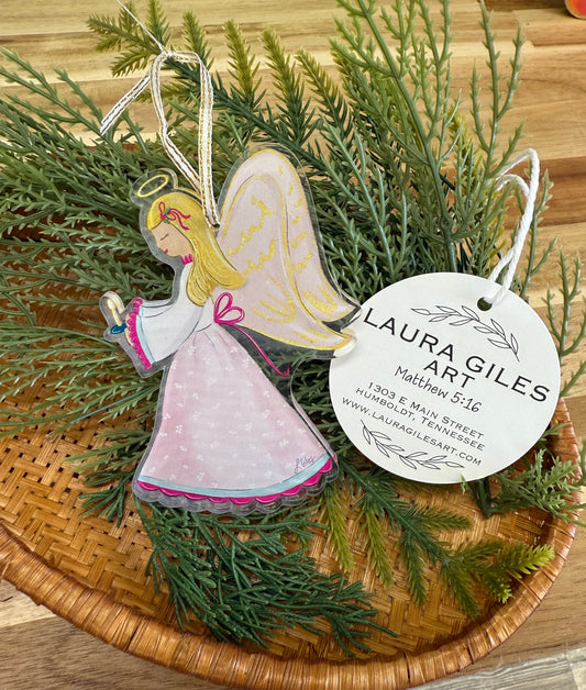 Acrylic Angel Ornament