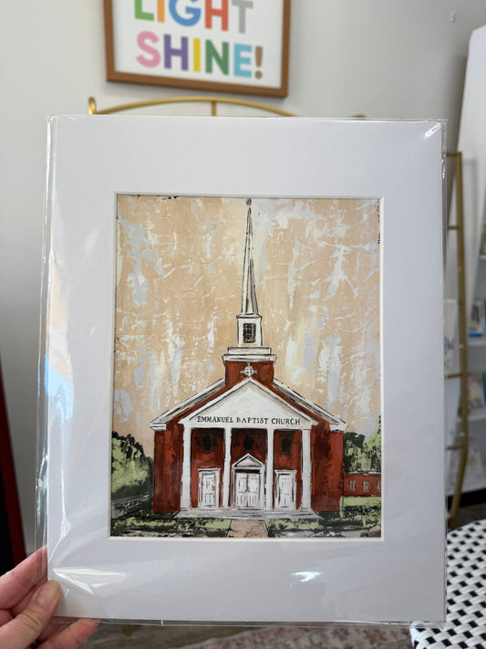 Emmanuel Baptist Church Print