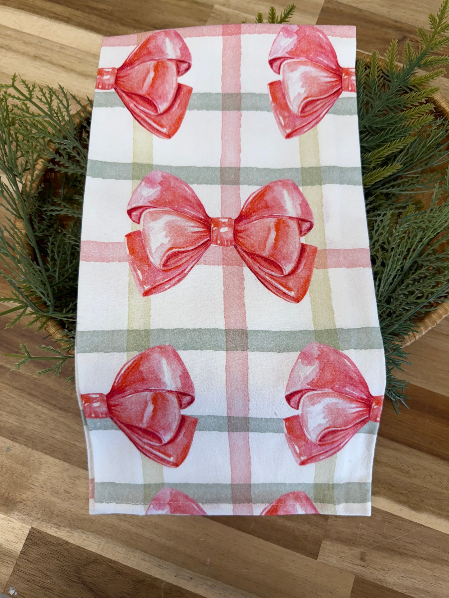 Repeat Bow Tea Towel
