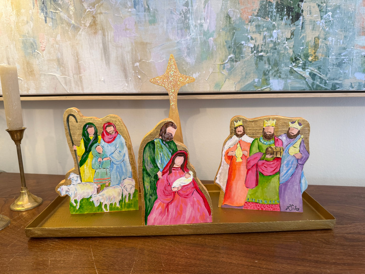 2025 HAND PAINTED Nativity Set Pre-Order ($100 DEPOSIT ONLY) $199 total.