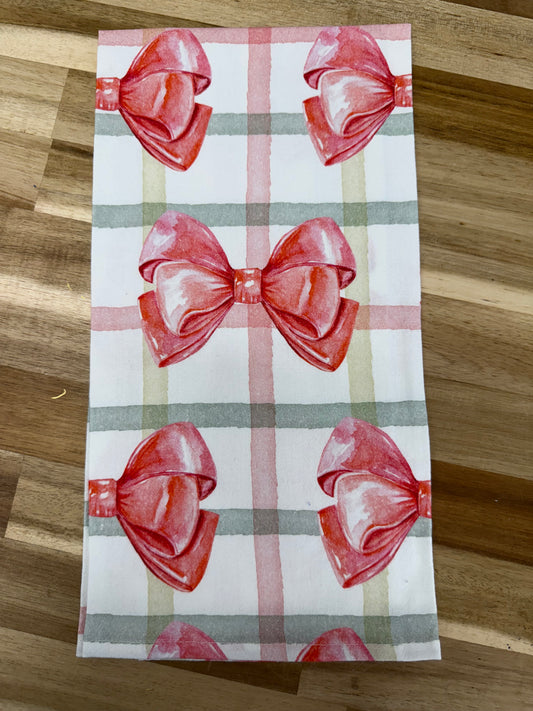 Repeat Bow Tea Towel
