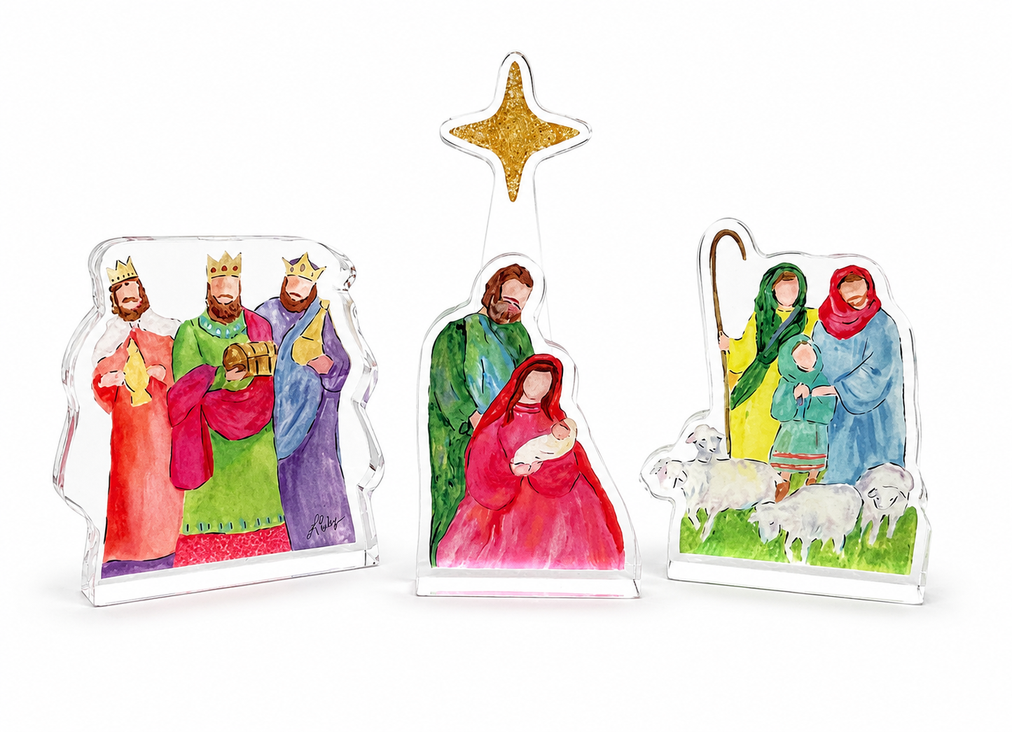 MINI  Star of Wonder Nativity Set