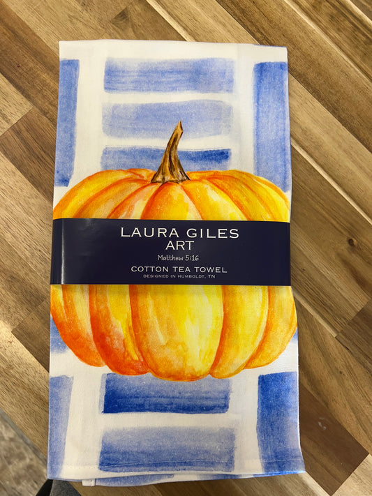 Pumpkin Tea Towel