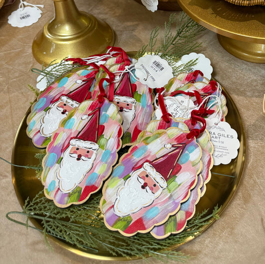 Skinny Santa Hand Embellished (PRE-ORDER FOR DECEMBER 5th)