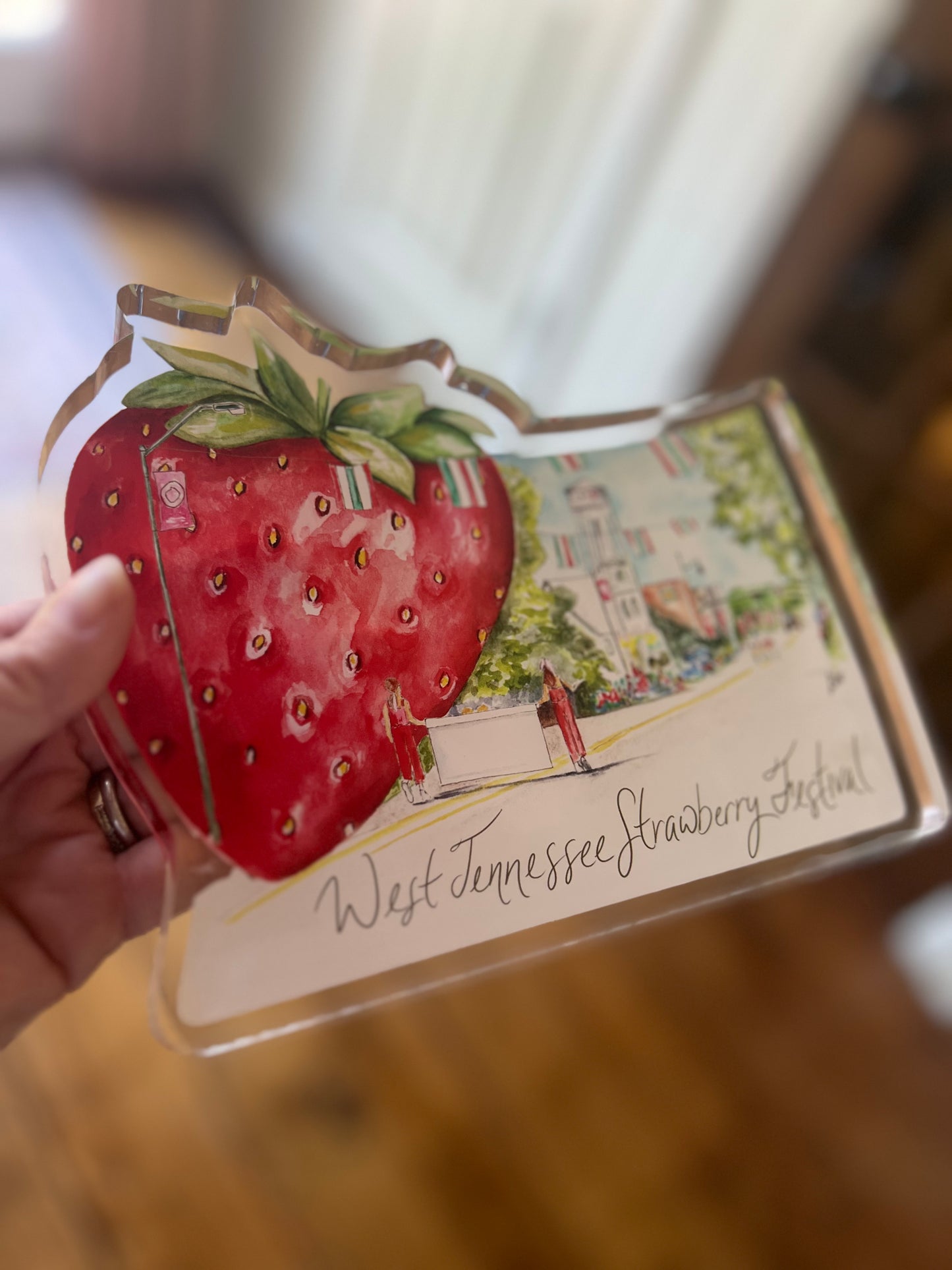 Strawberry Festival Acrylic Cut Out