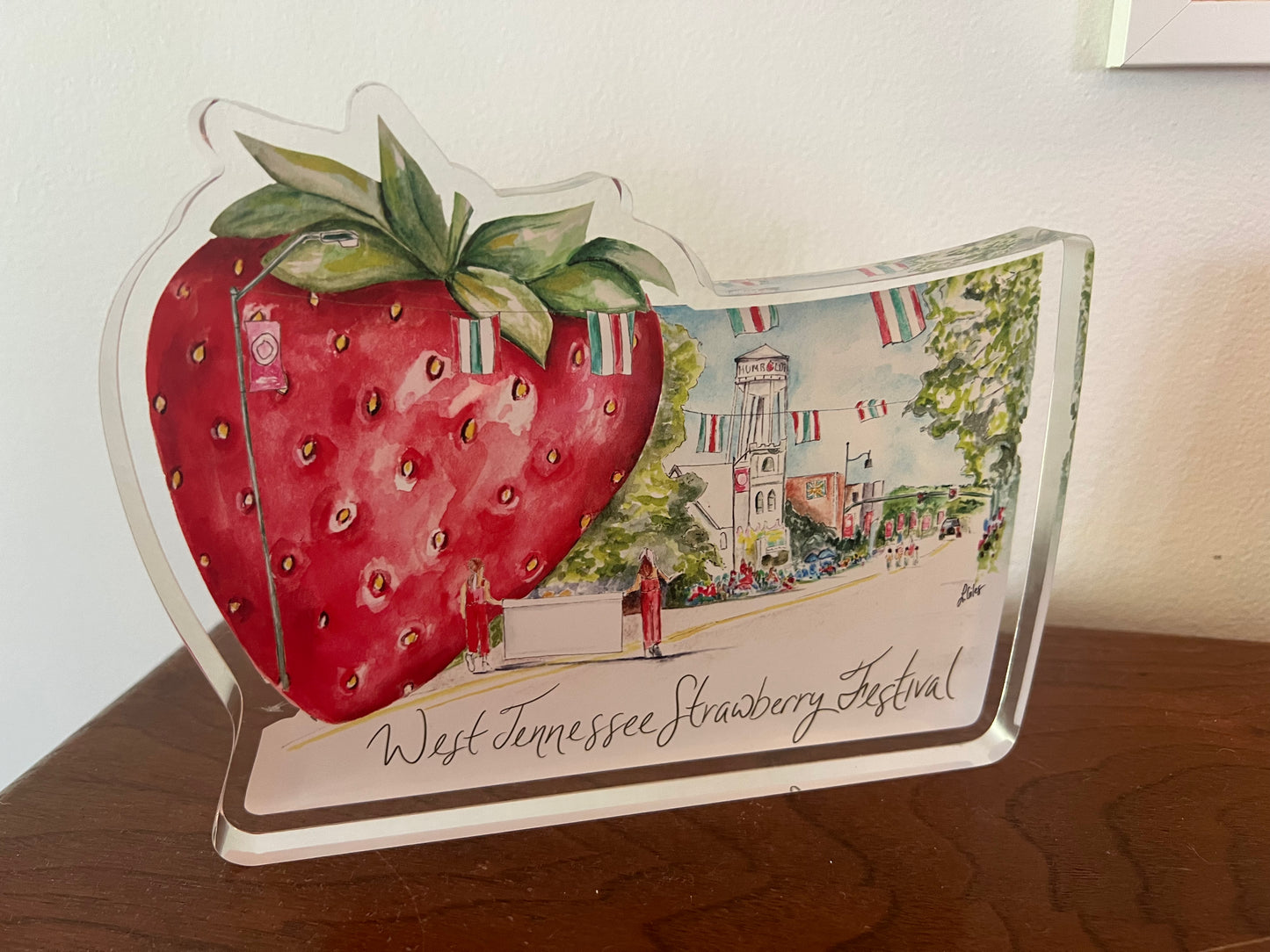 Strawberry Festival Acrylic Cut Out