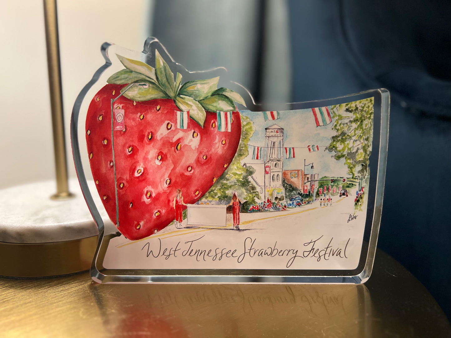 Strawberry Festival Acrylic Cut Out