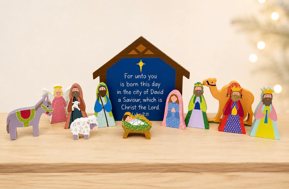 NEW 2026 Children's Nativity Set Pre-Order (Ships the first of October)