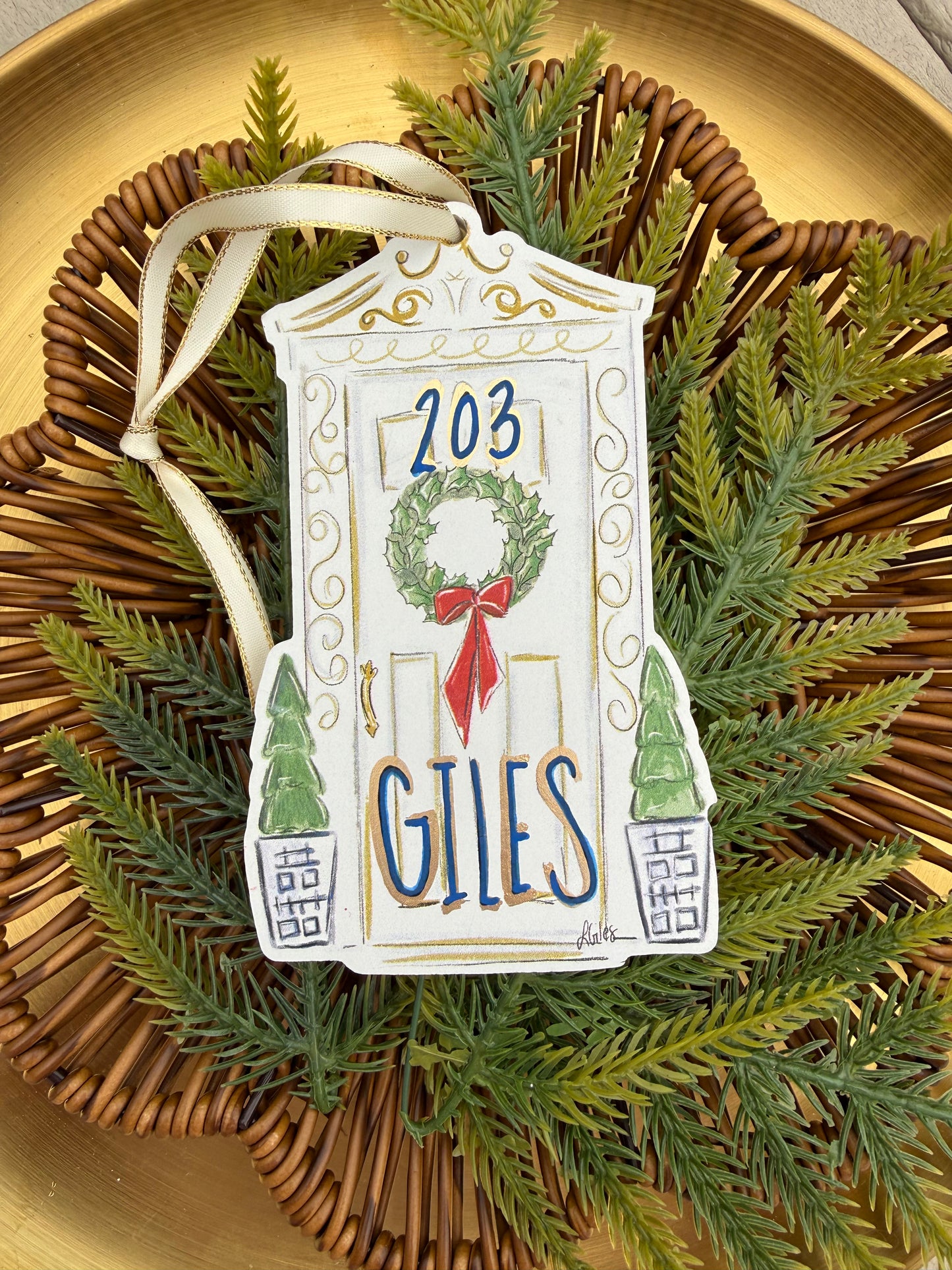 Customized Door Ornament