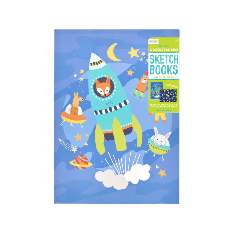 Space Critters Doodle Pad