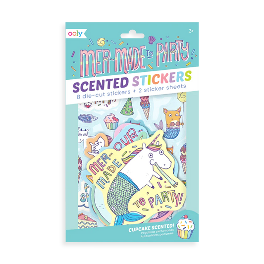 Mer-Made To Party Scented Stickers