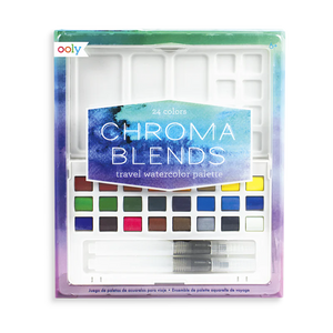 Chroma Blends Travel Watercolor Palette