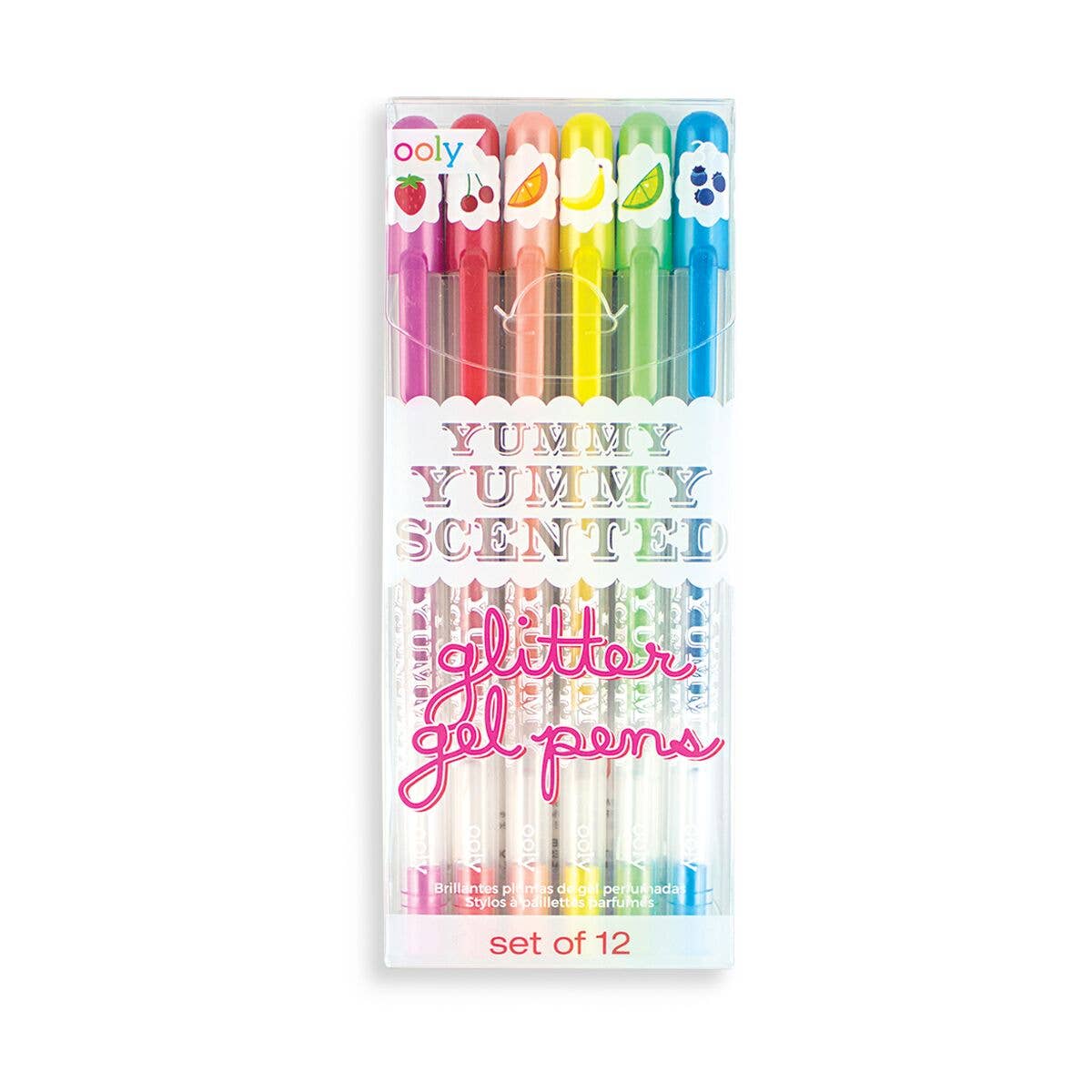 Ooly Mini Doodlers Fruity Scented Gel Pens - Set of 20