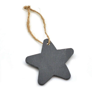 Rinkit Ltd - Nicola Spring Christmas Tree Slate Decoration Star