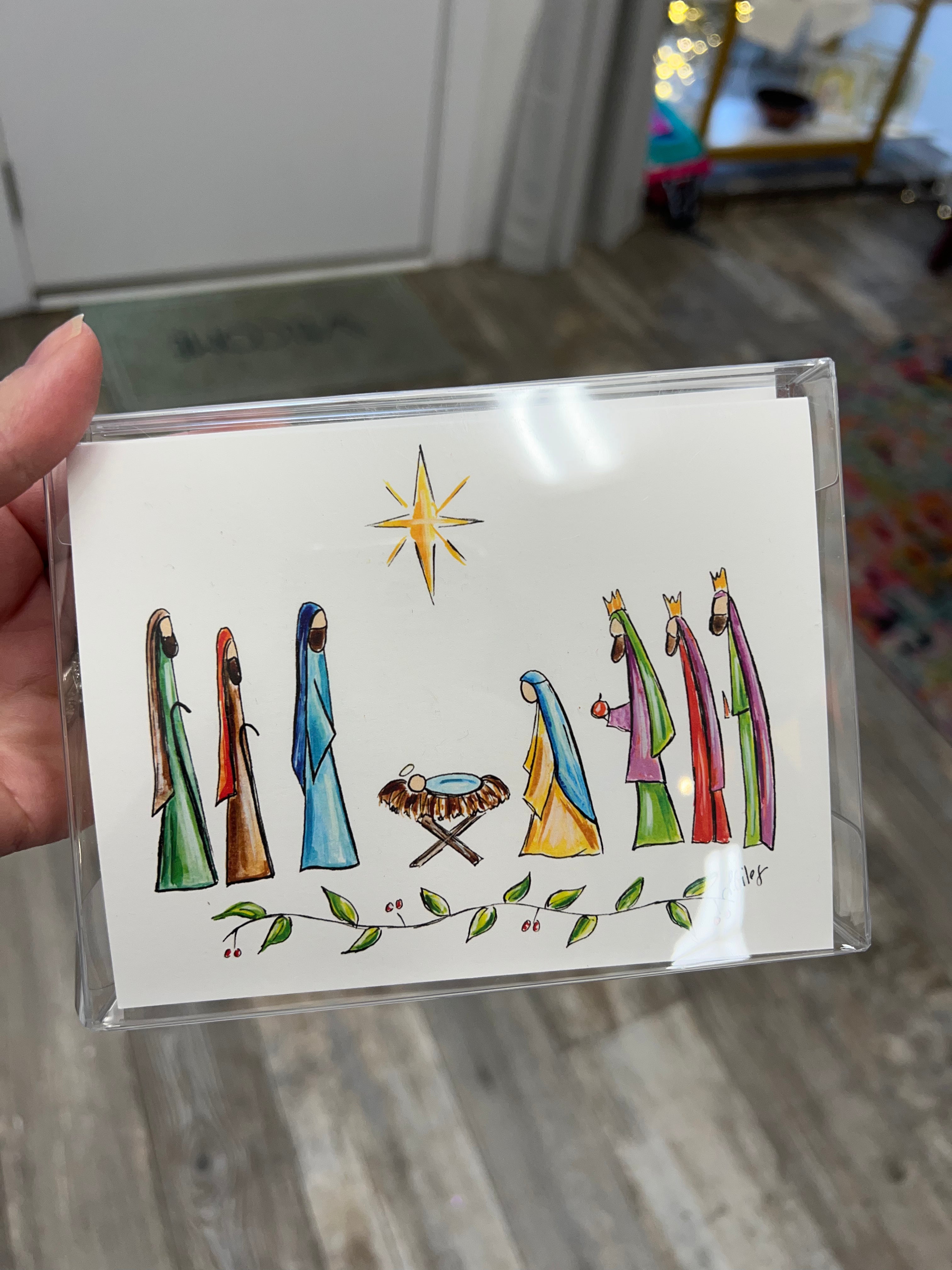 Laura Giles Art Cards set of 5
