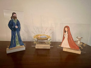 2022 THREE piece Nativity Set - Pre-Order Deposit